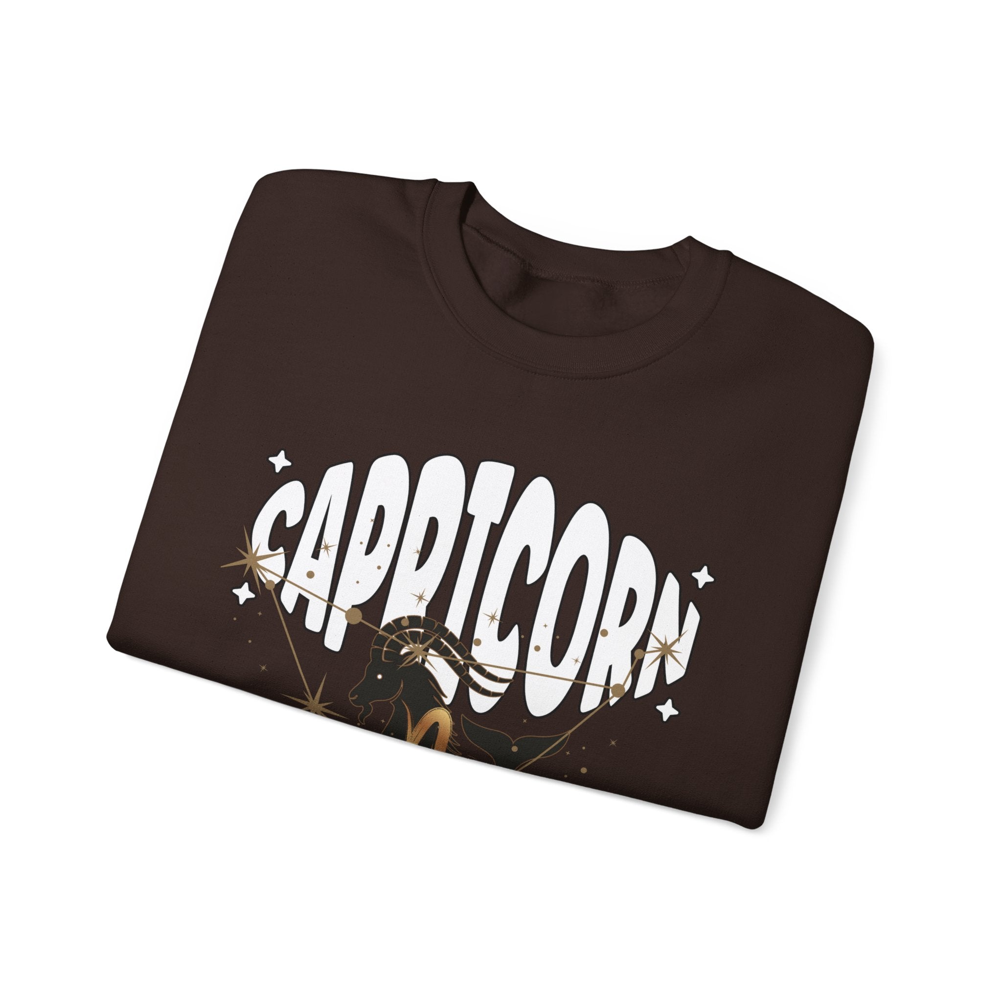 Capricorn Zodiac Casual Unisex Crewneck Sweatshirt